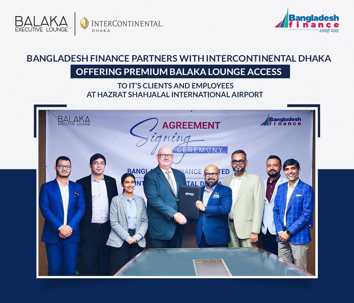 Bangladesh Finance partners with Intercontinental Dhaka for airport lounge access
